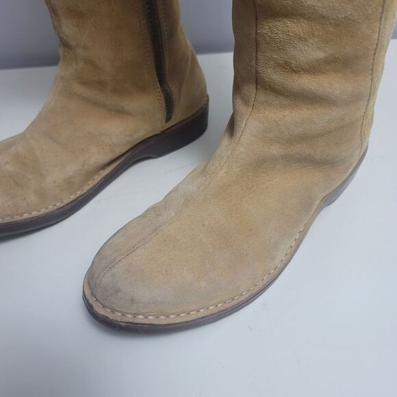 UGG 'Kiera' knee-high boots in tan suede size 8.5 - Picture 4 of 16